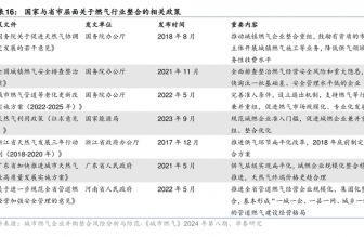 城燃企業整合大潮再起 “一城一企”成為主流